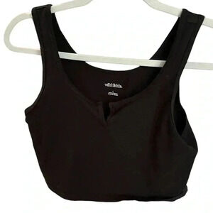 Wild Fable Black Crop Top size L